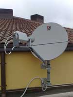 Internet via satellite